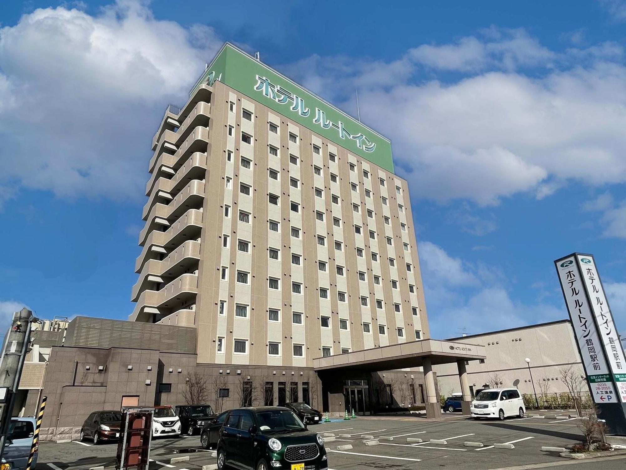 Hotel Route-Inn Tsuruoka Ekimae Esterno foto